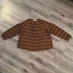 Vanessa Bruno Nipoa Carreaux Blouse